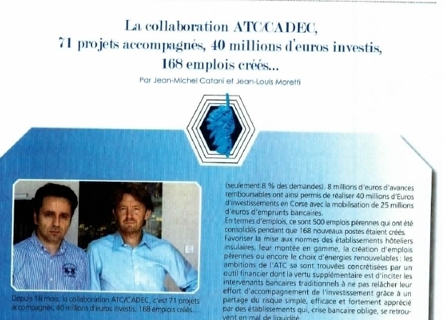 Paroles de Corse : La collaboration ATC/ CADEC